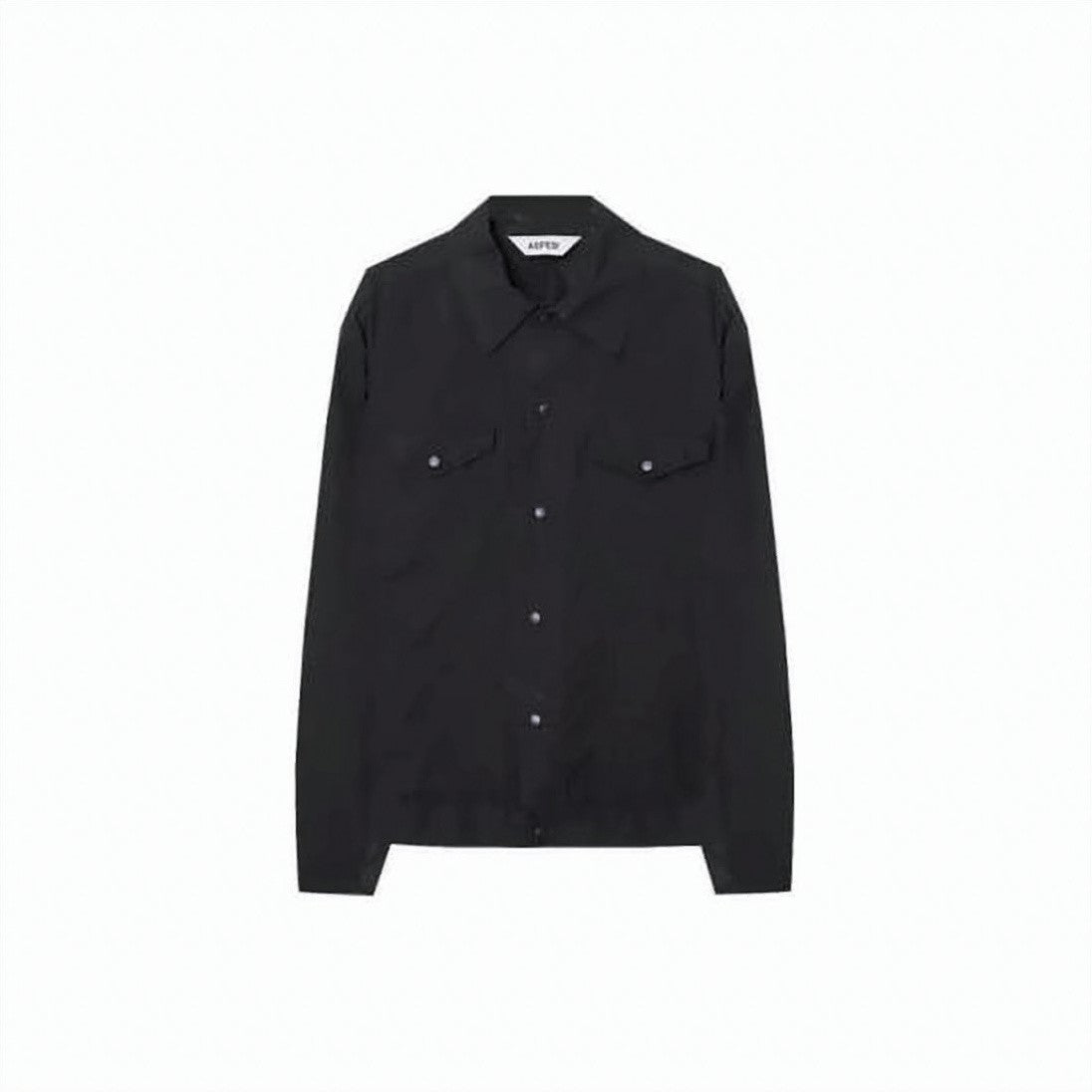 Aspesi Minimalist Button-Up Jacket With Chest Flap Pockets