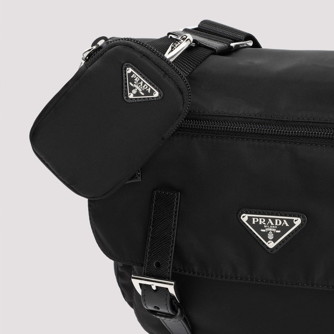 Prada Black Bag Polyamide Nylon Bag