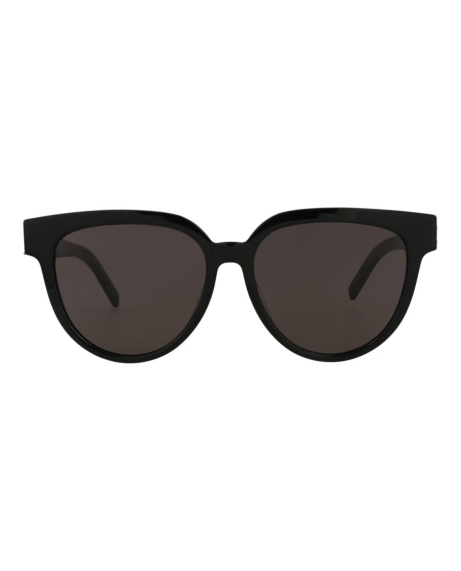 Saint Laurent Cat Eye-Frame Acetate Sunglasses With Glossy Finish