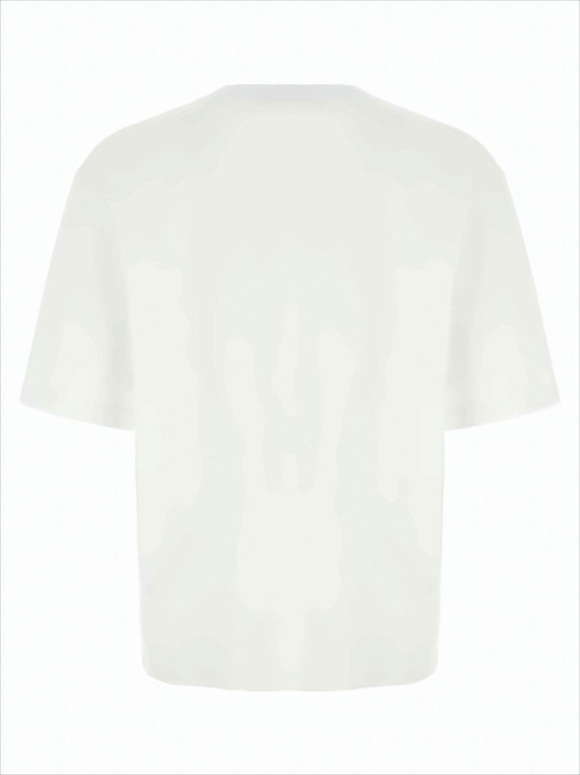 Dsquared2 Relaxed-Fit Cropped White T-Shirt
