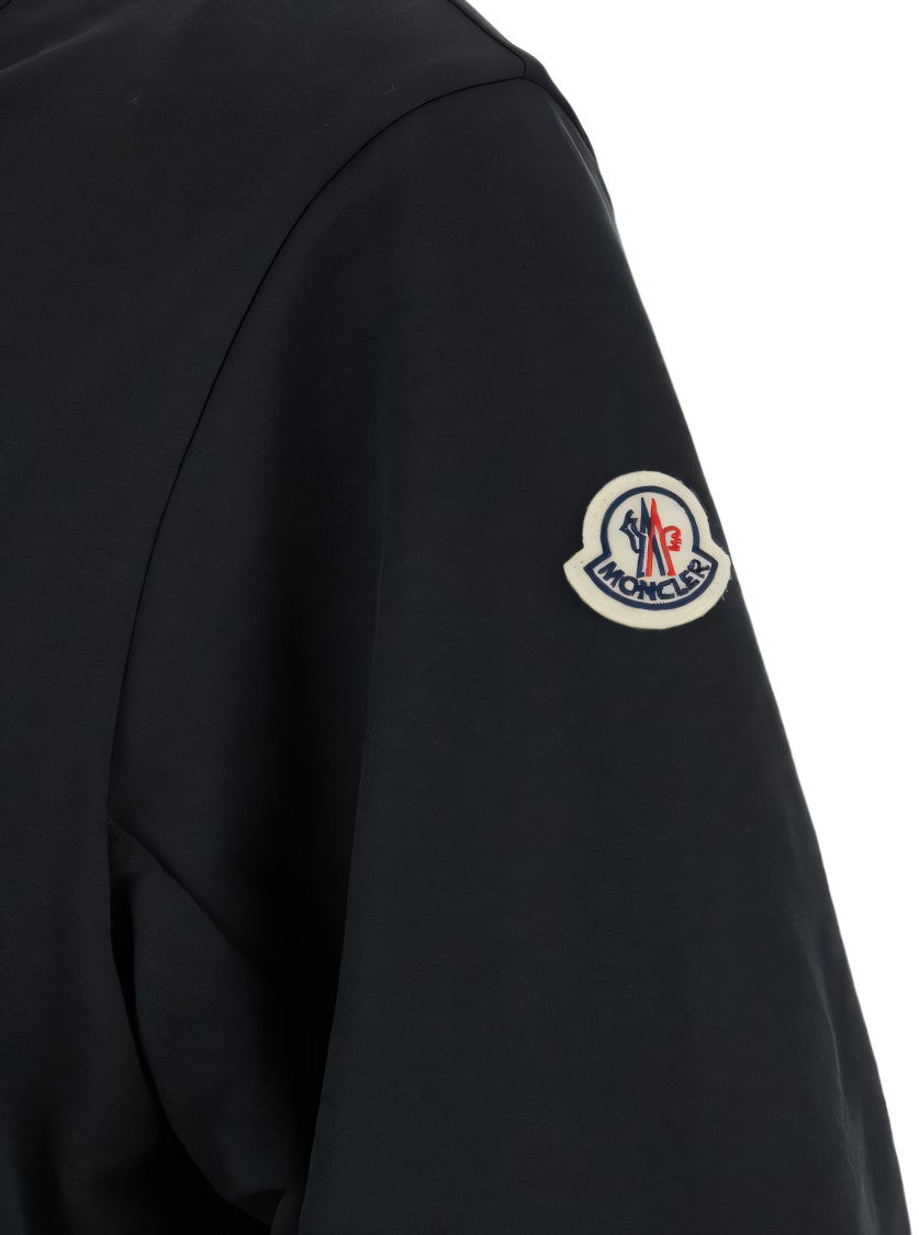 Moncler Midi Dress With Cinched Waist