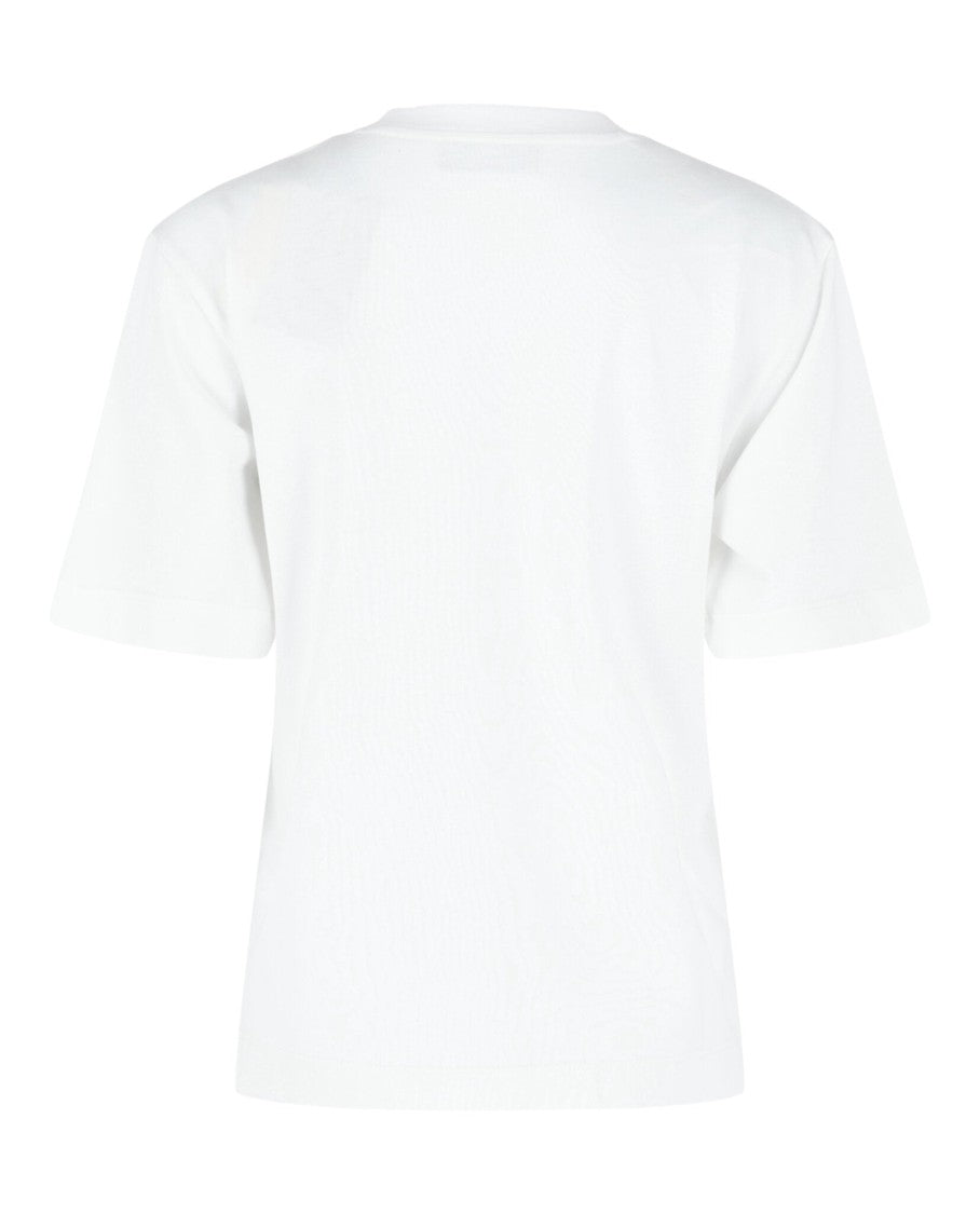 Missoni Cotton T-Shirt With Zig Zag Lamé Pocket