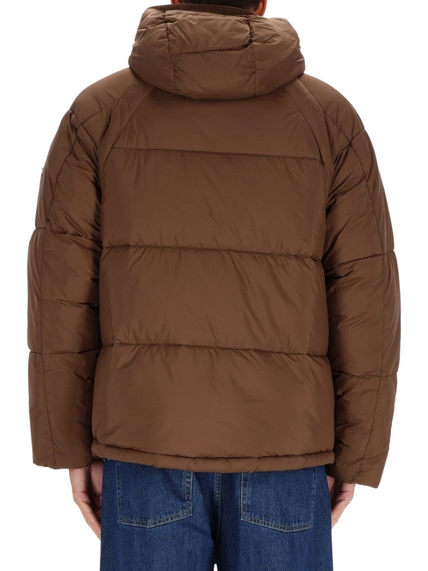 Ps Paul Smith Boxy Brown Padded Jacket