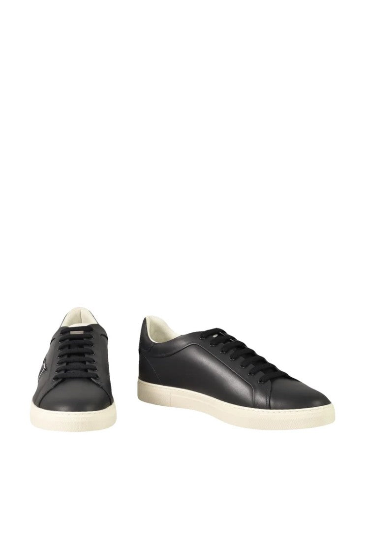 Emporio Armani Embroidered Logo Low-Top Sneakers In Vivid Multicolor Design
