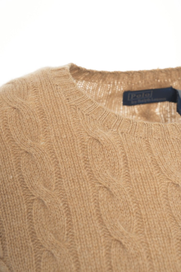 Polo Ralph Lauren Cable-Knit Sweater With Round Neckline