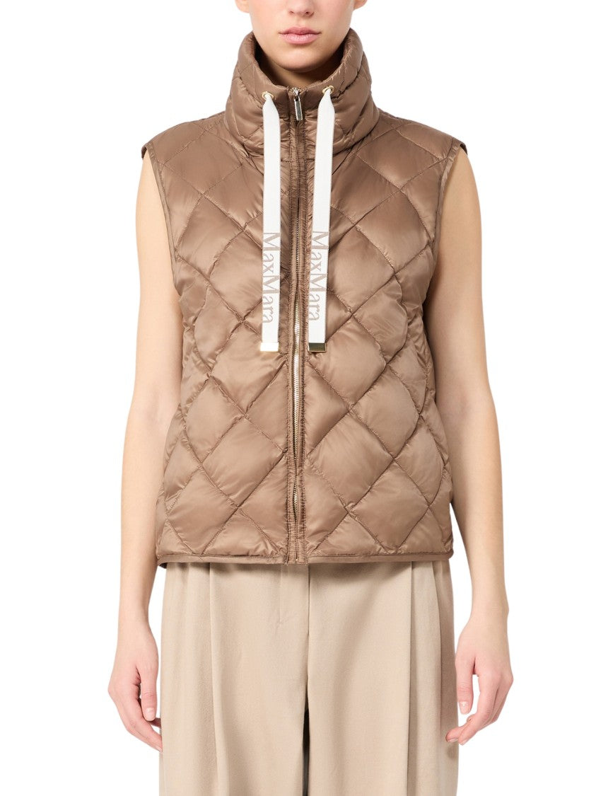 Max Mara Tregic Quilted Sleeveless Vest