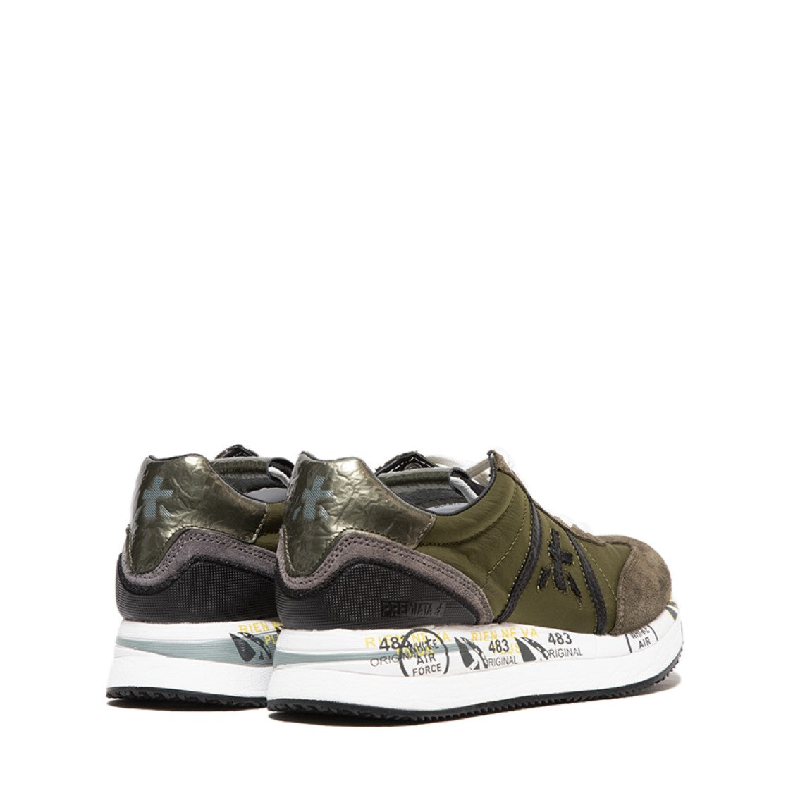 Premiata Military Green Conny Sneaker