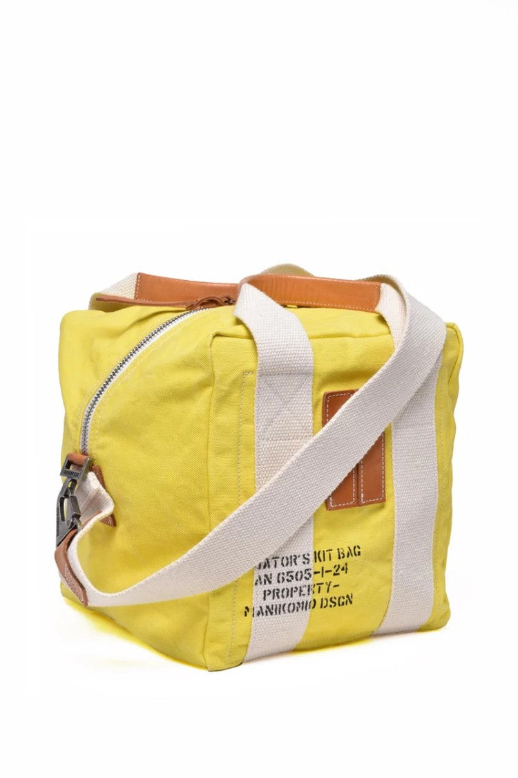 Manikomio Dsgn Canvas Shopper - Yellow