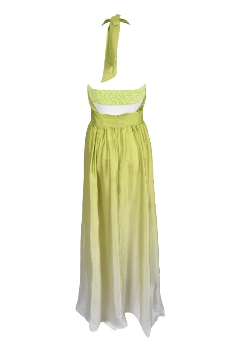 Gil Santucci Gradient Effect Midi Dress