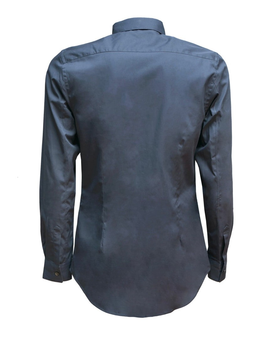 Comme Des Garçons Poplin Shirt With Classic Collar And Contemporary Fit