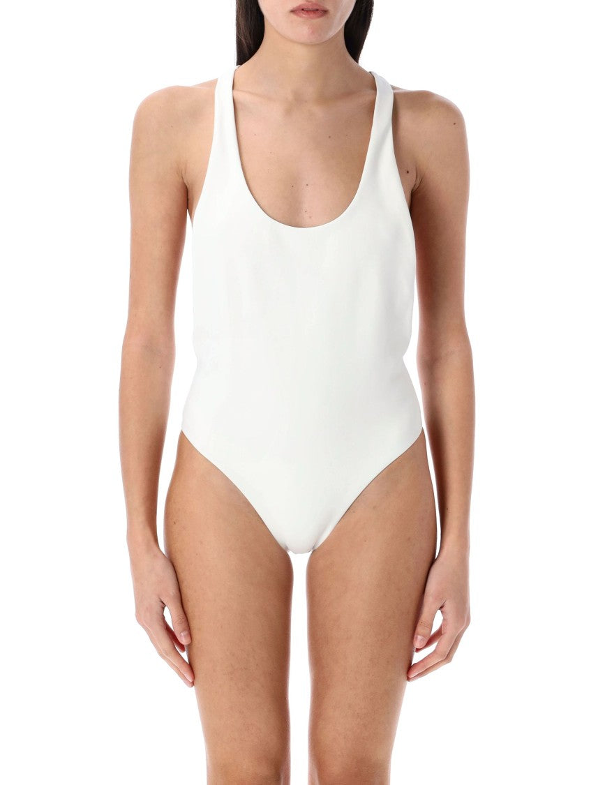 Zimmermann Everly Swimsuit Bow Back