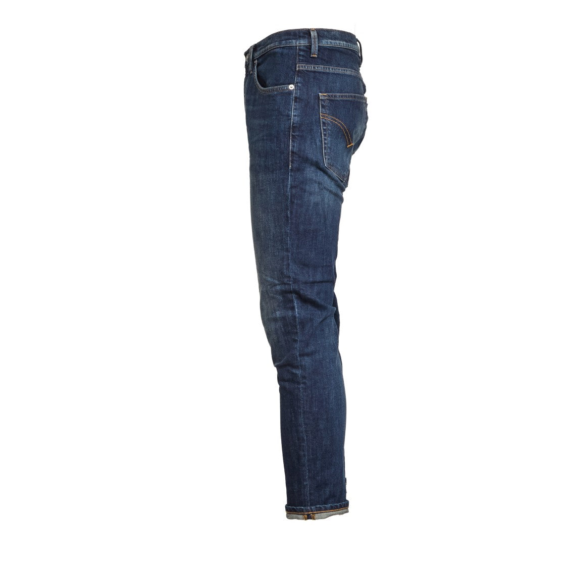 Dondup Carrot Fit Low-Rise Jeans With Five Pockets