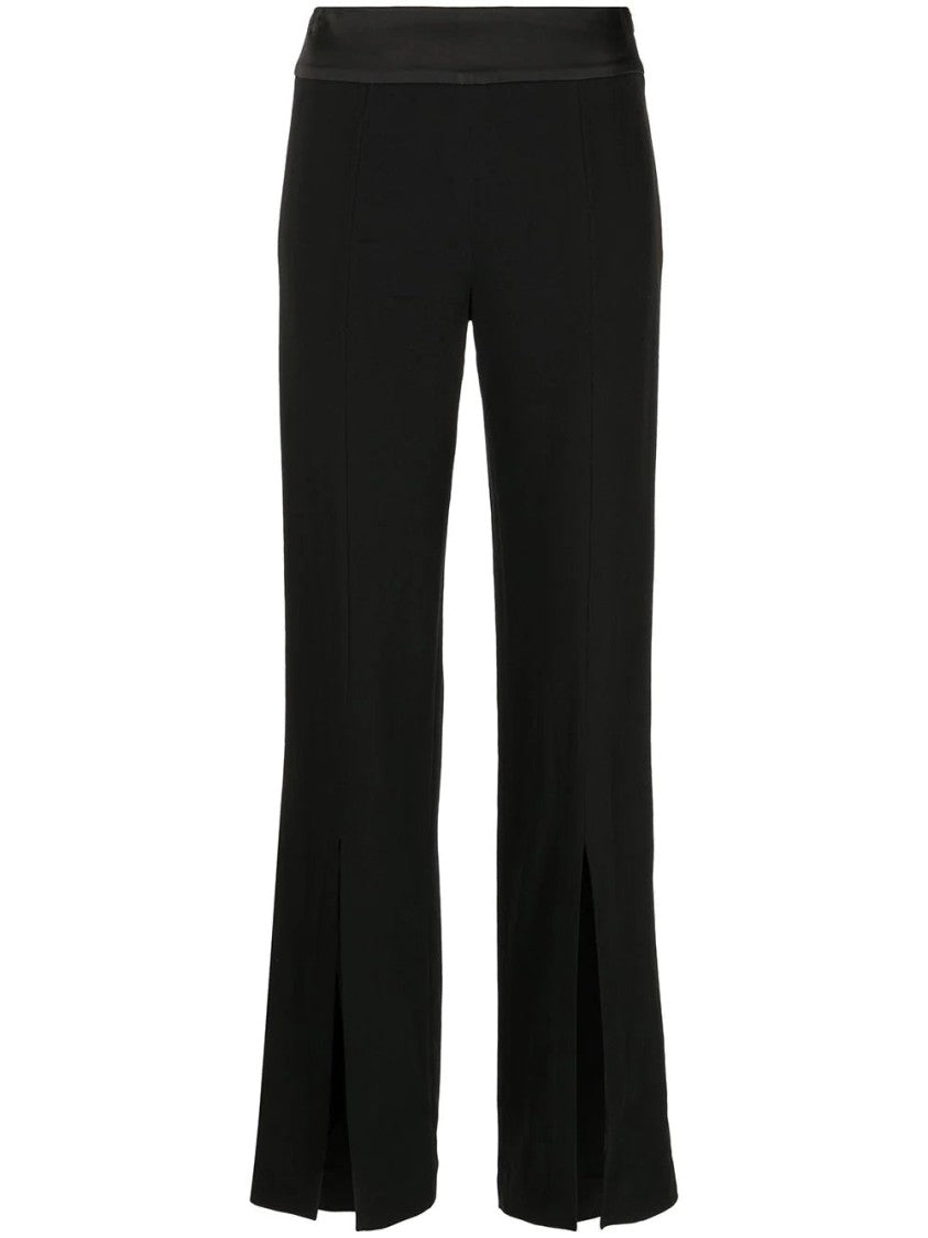 Jonathan Simkhai Ariah Crepe Slit Pant