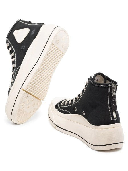 R13 Platform High-Top Sneakers