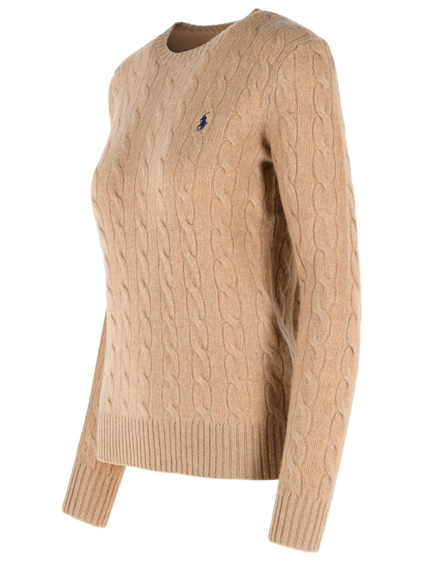 Polo Ralph Lauren 'Julianna' Beige Wool And Cashmere Sweater