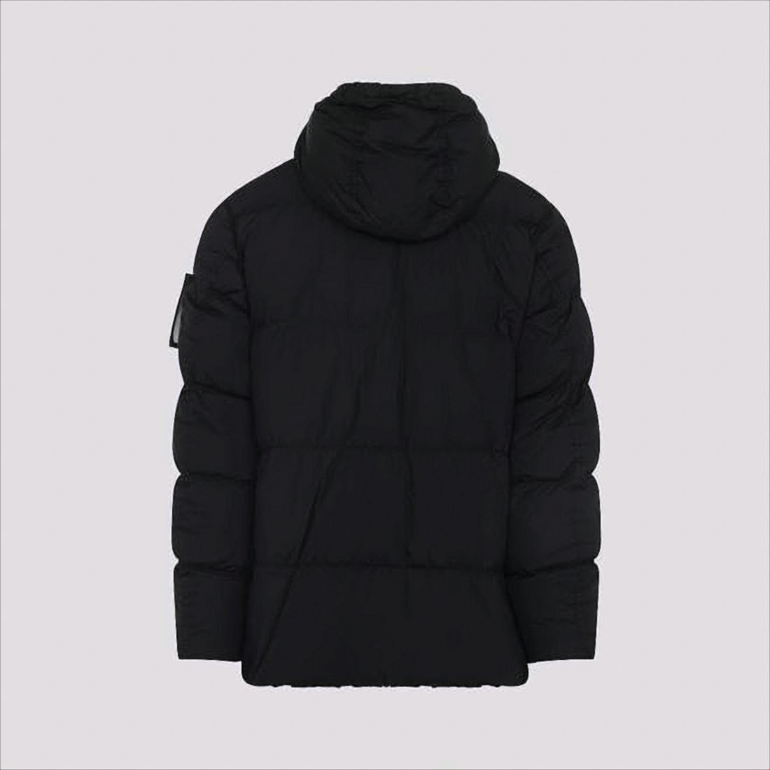Stone Island Quilted High-Collar Padded Jacket With Signature Patch