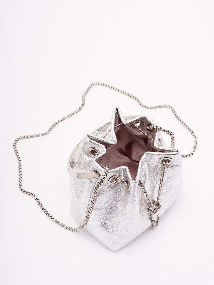 Jimmy Choo `Bon Bon` Calf Leather Shoulder Bag