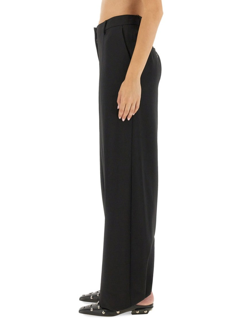 Jean Paul Gaultier Straight-Leg Pants With Stirrup Design