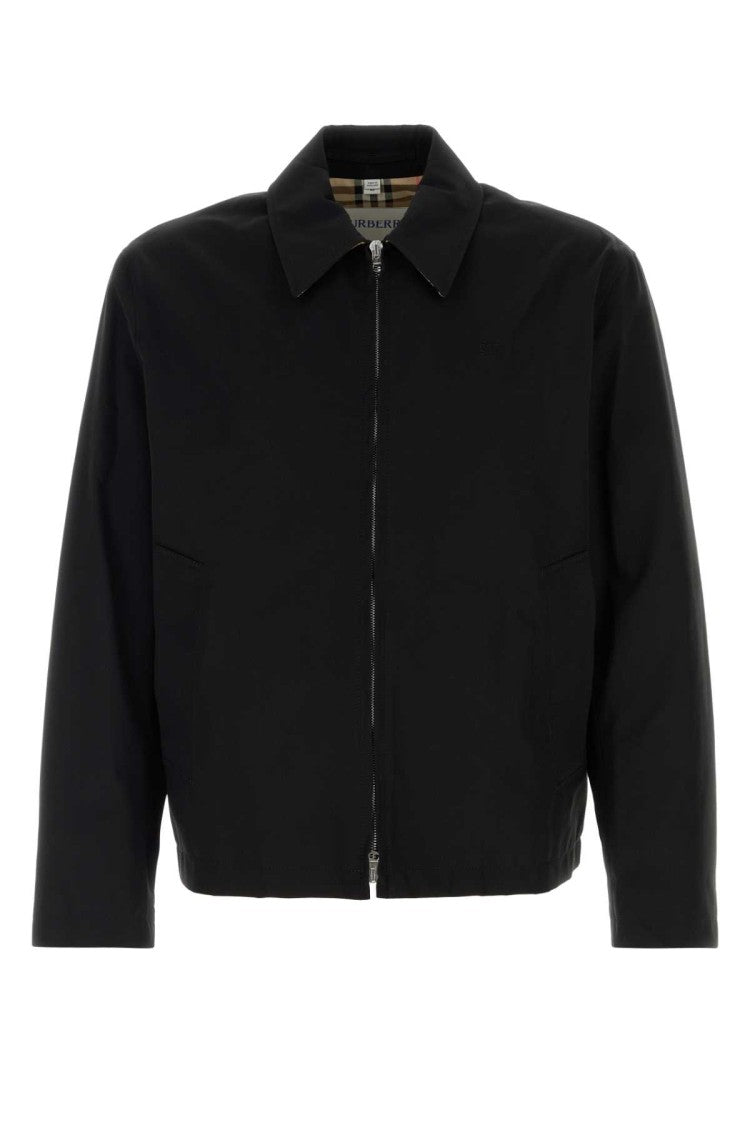 Burberry Black Cotton Jacket