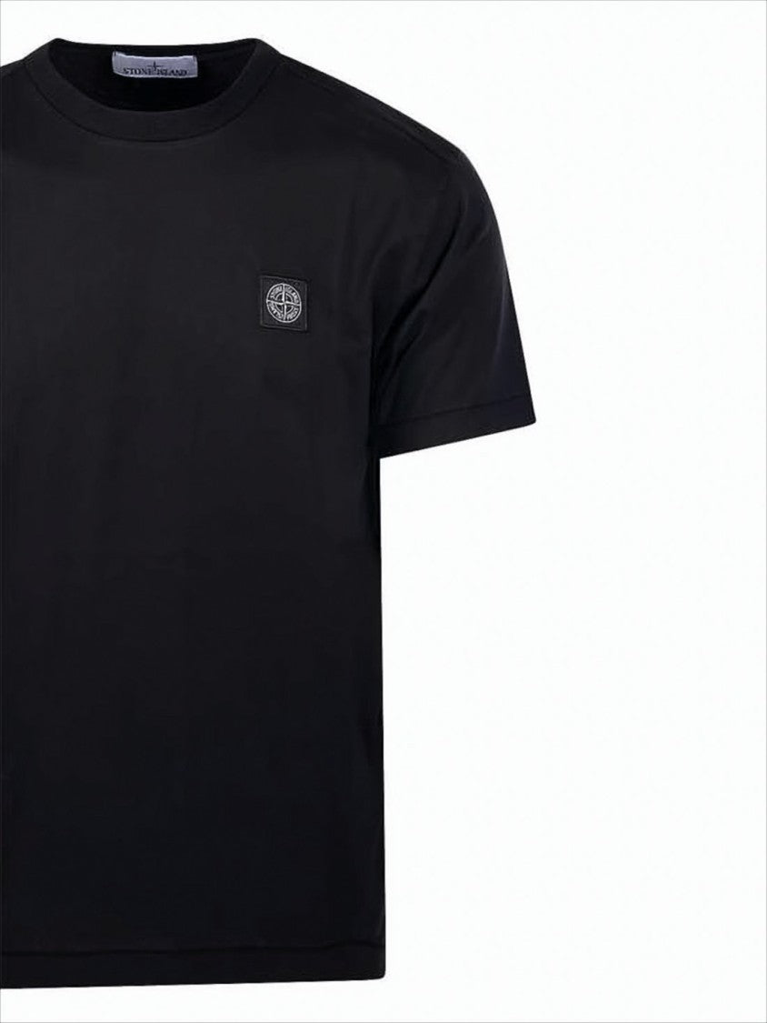 Stone Island Minimalist Crew Neck Short-Sleeve T-Shirt