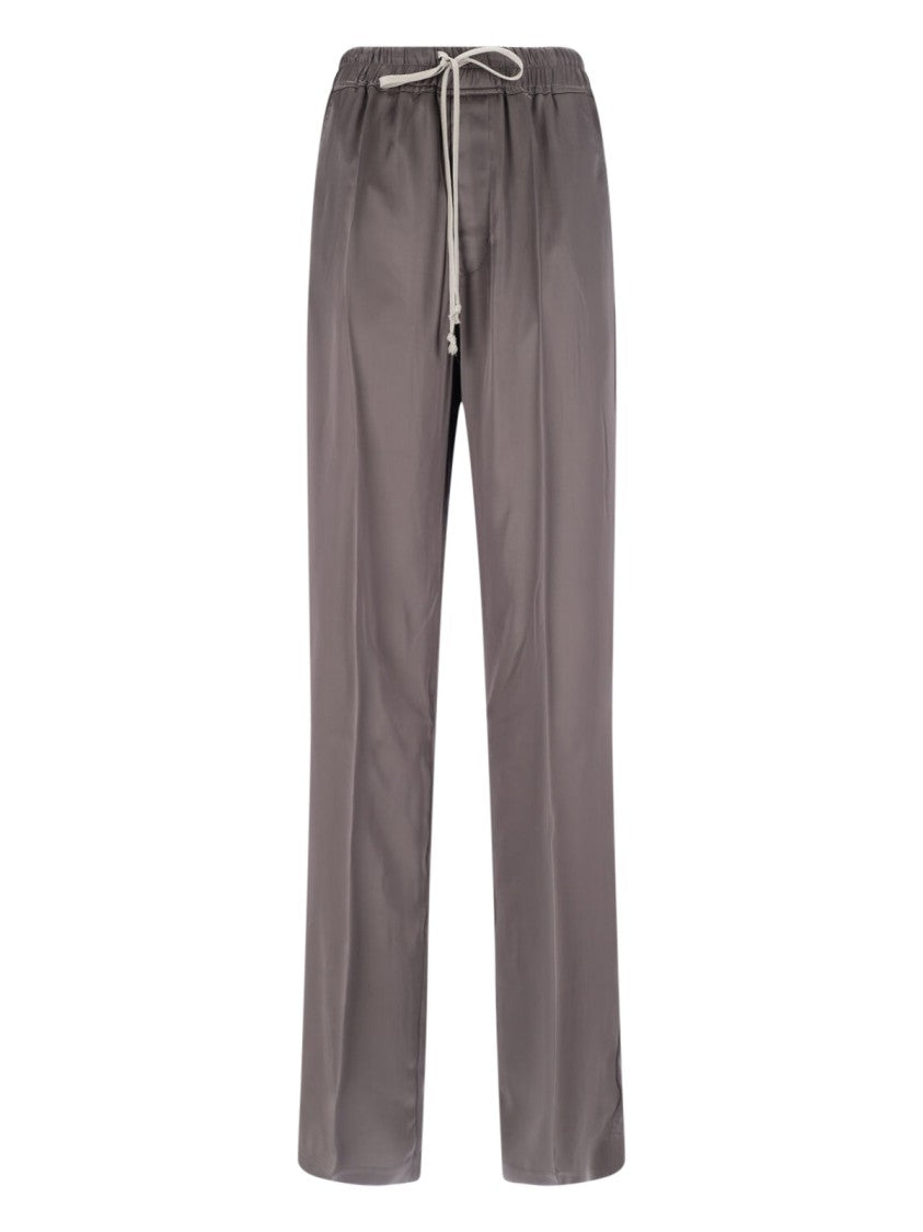 Rick Owens Straight-Leg Pants – Brown
