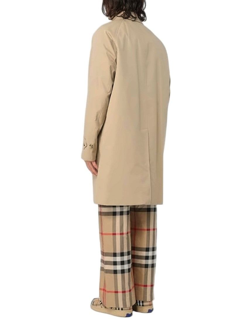 Burberry Mid-Length Cotton Heritage Cut Burberry Coat