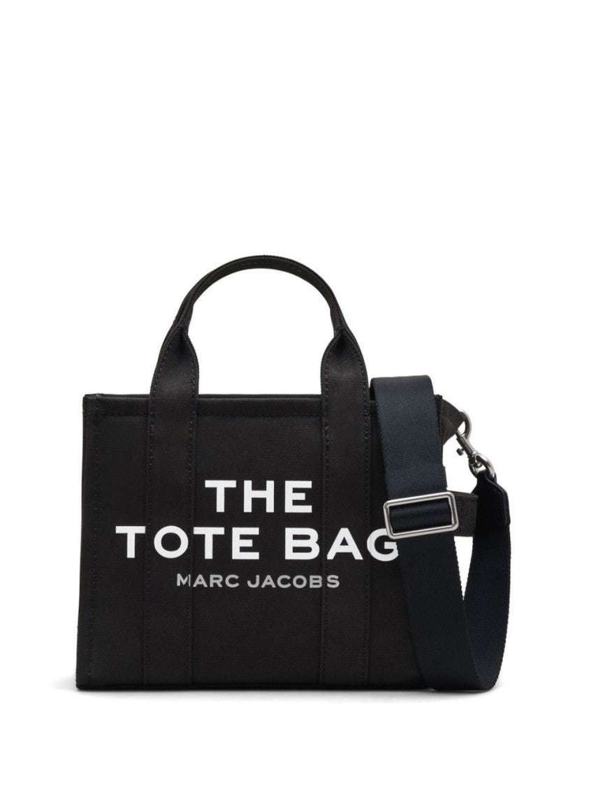 Marc Jacobs Compact Structured Tote Bag With Bold Lettering