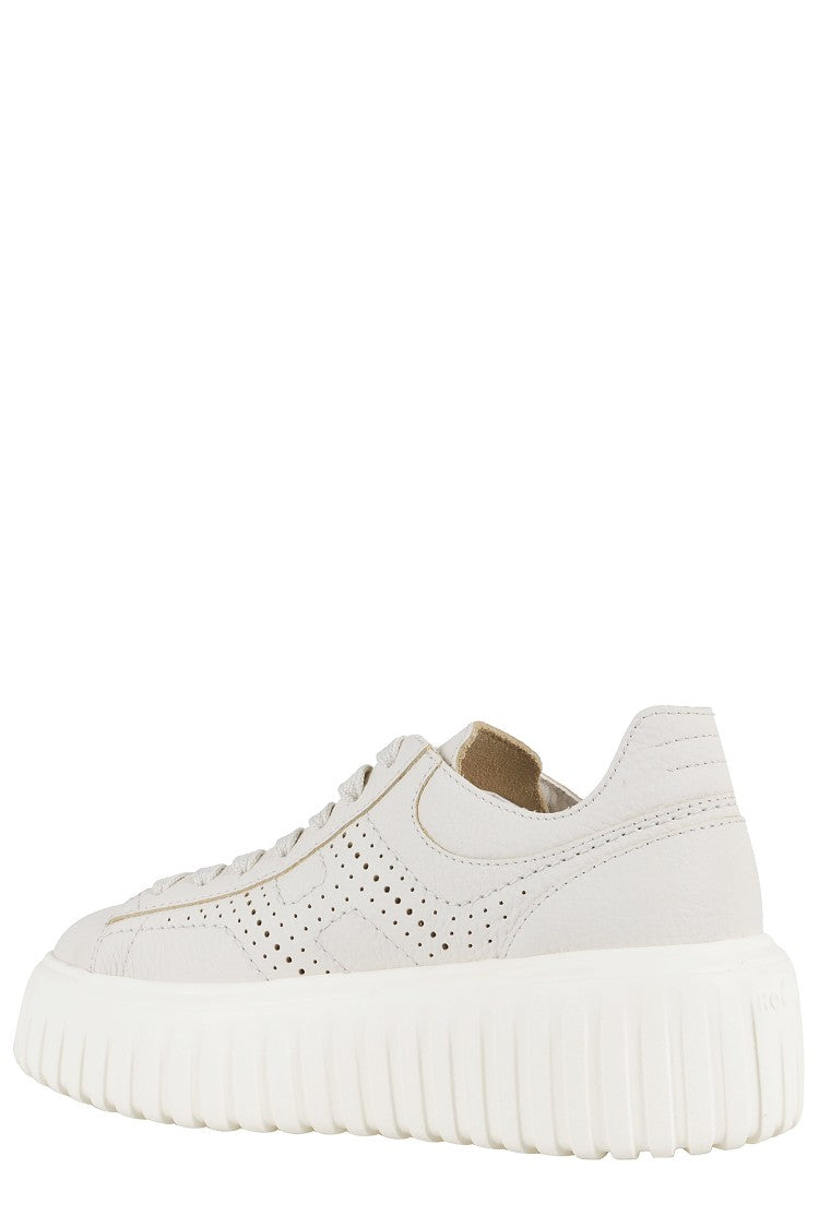 Hogan Stripes H Stripes Sneakers With H Strong Lace-Up