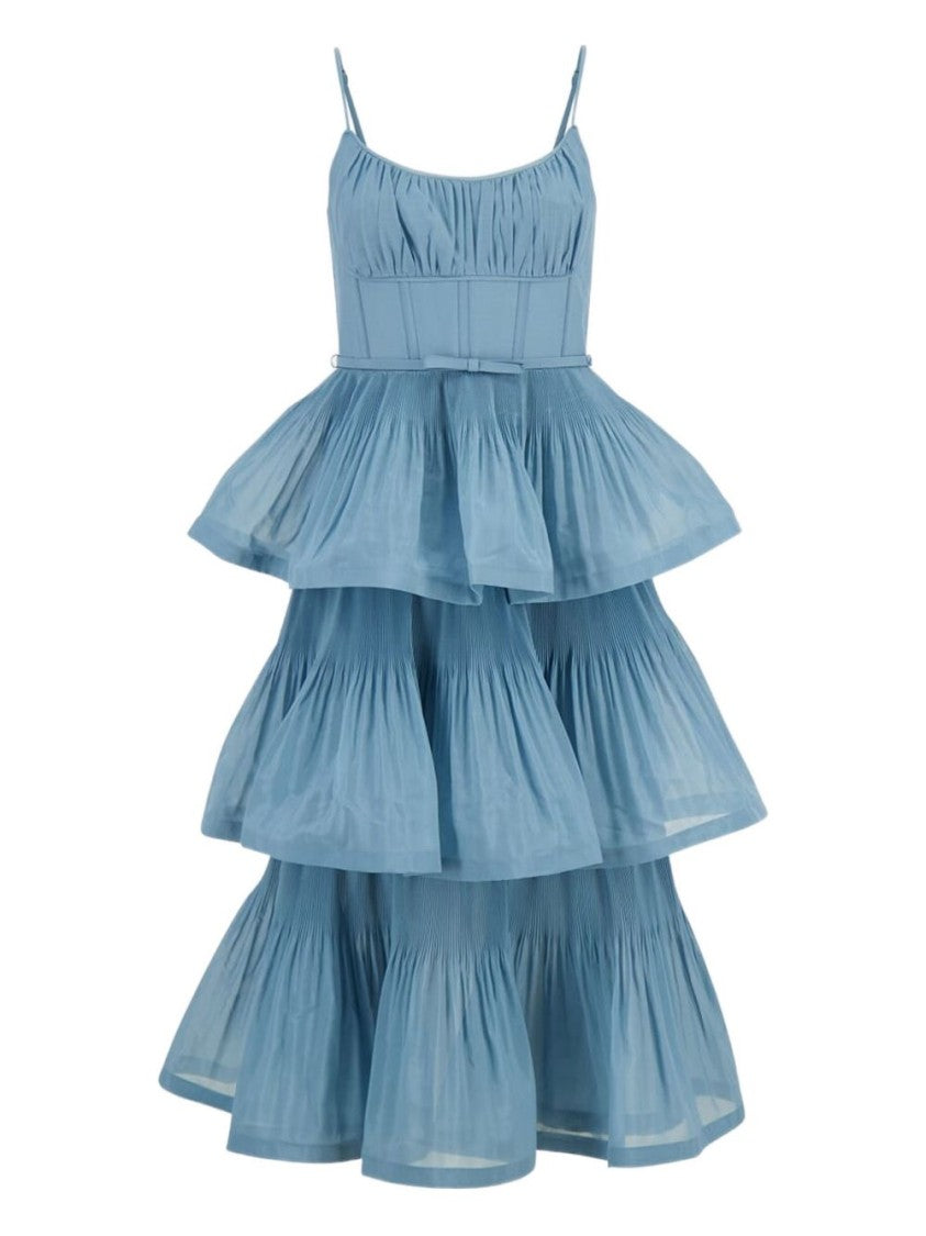 Zimmermann Tiered Midi Dress