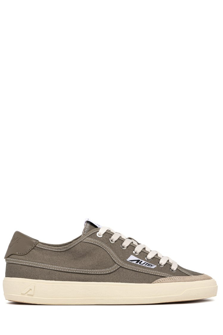 Autry Military Green Windscape Canvas Sneakers