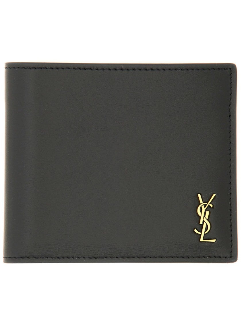 Saint Laurent "Cassandras East/West" Tiny Wallet