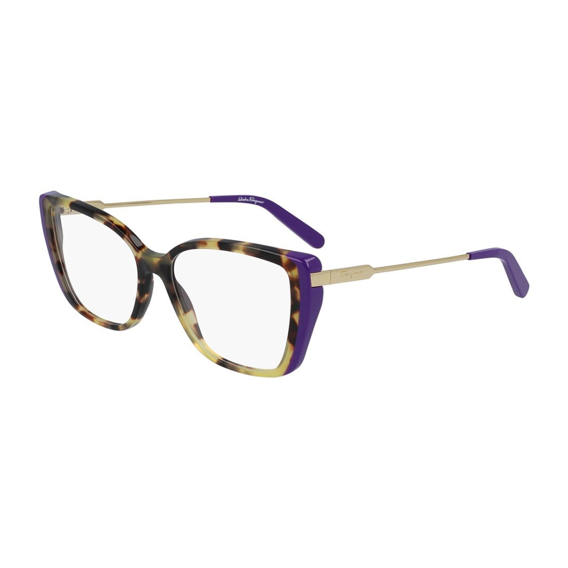 Ferragamo Tortoiseshell Sf2850 Acetate Oversized Sunglasses