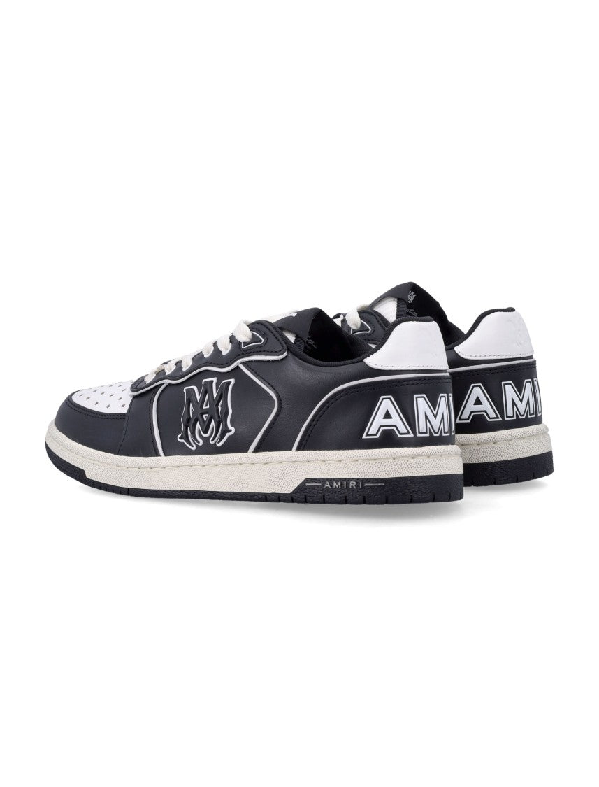 Amiri Newport Logo Perforated Low-Top Sneakers