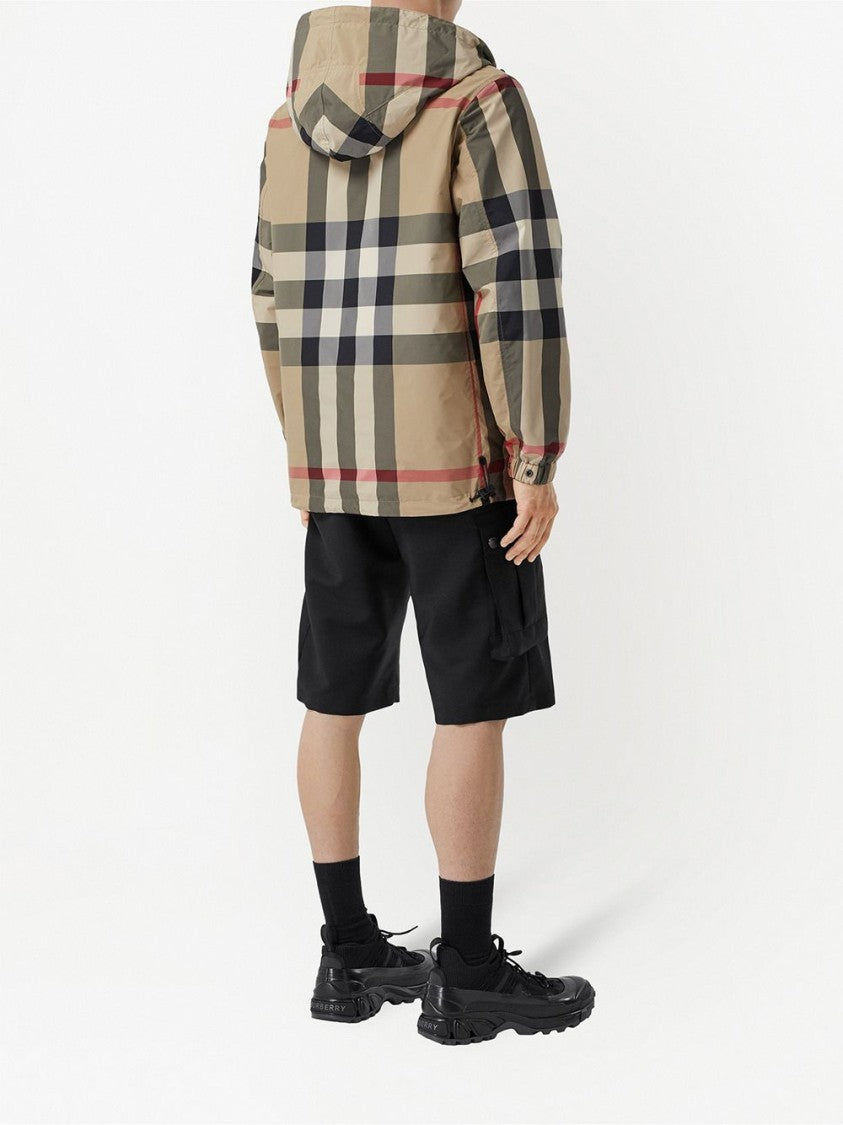 Burberry Classic Check Pattern Casual Jacket