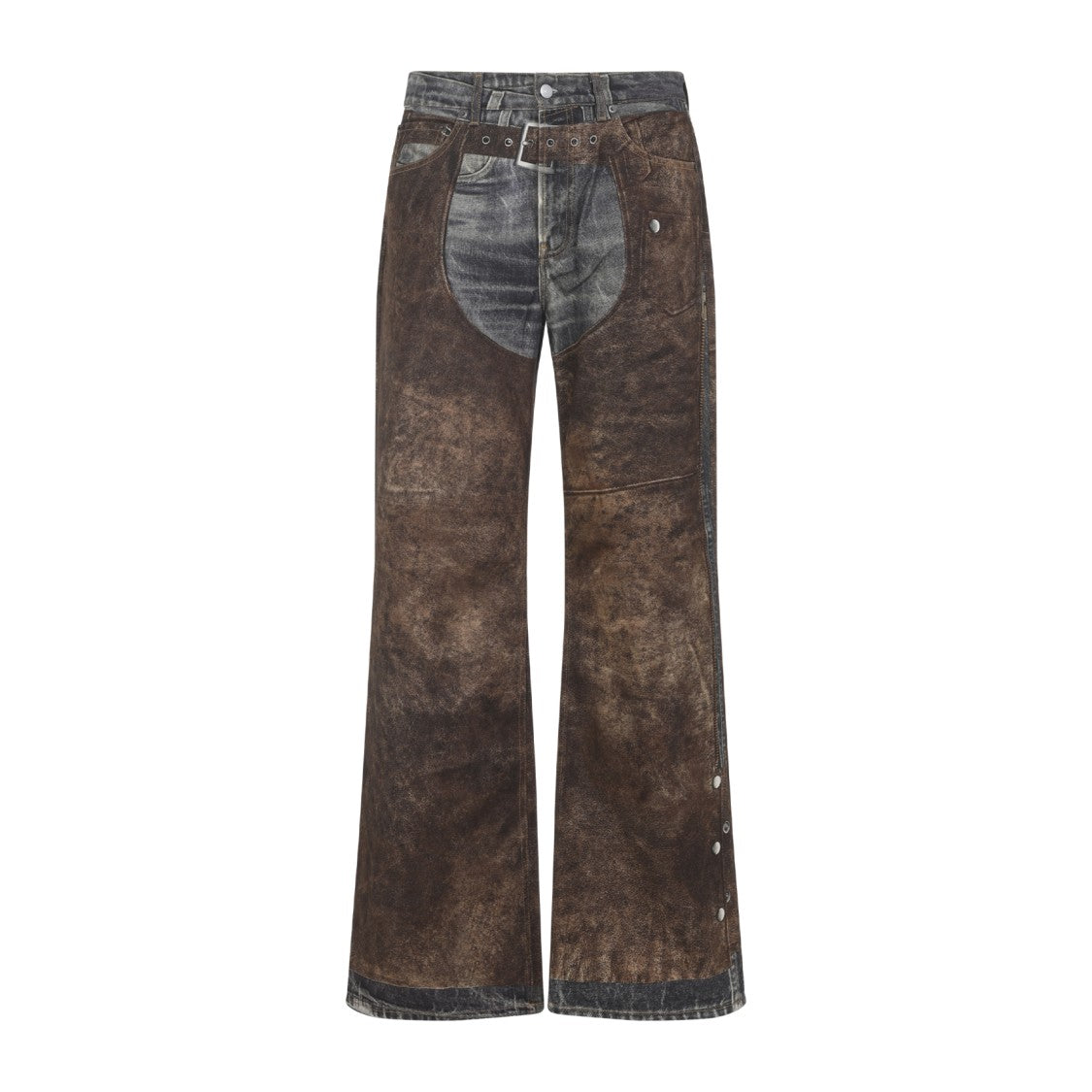 Acne Studios Blue Cotton Pants