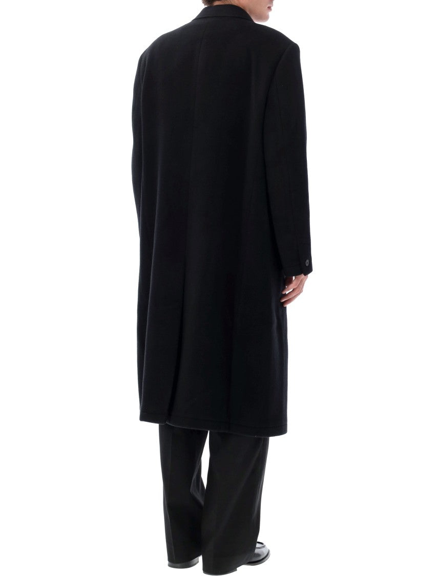 Mfpen Long Double-Breasted Tailored Coat