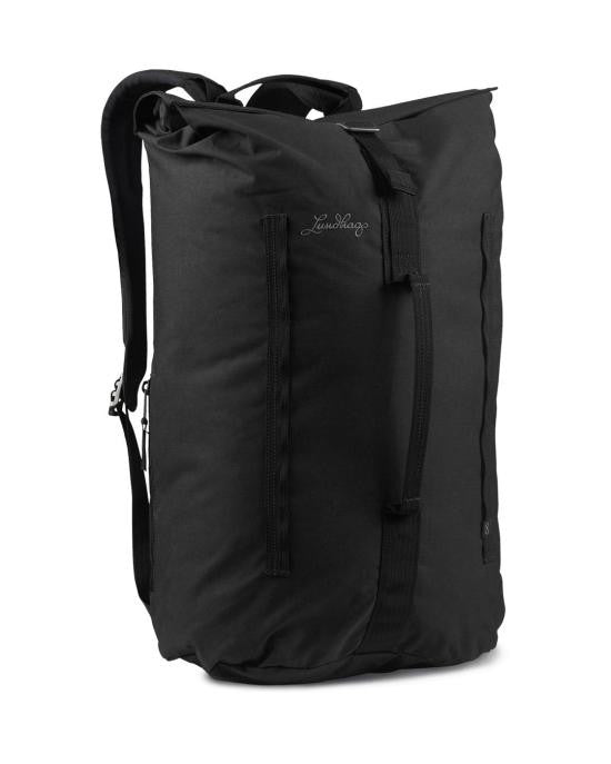 Lundhags Tall Rectangular Minimalist Backpack With Flap Closure