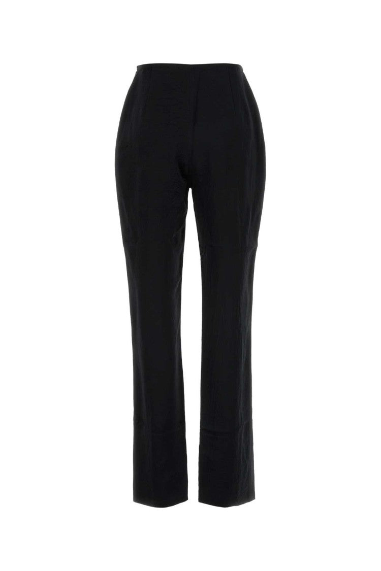 Nanushka Black Satin Pant