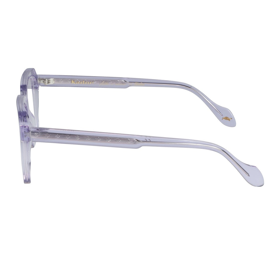 Kador Kallima Light Translucent Light Purple Geometric Eyeglasses