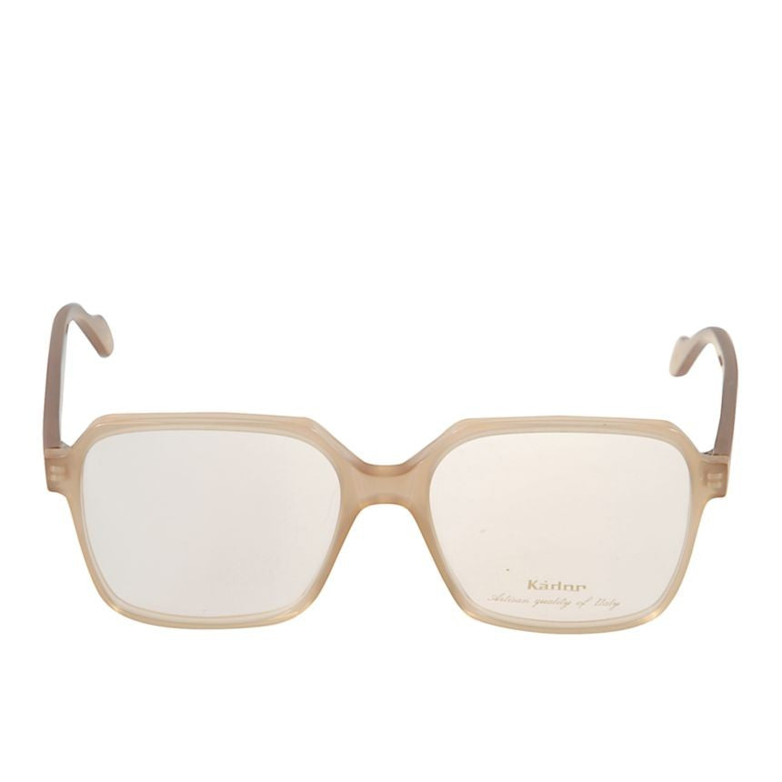 Kador Lisa Light Translucent Beige Rectangular Frame Eyeglasses