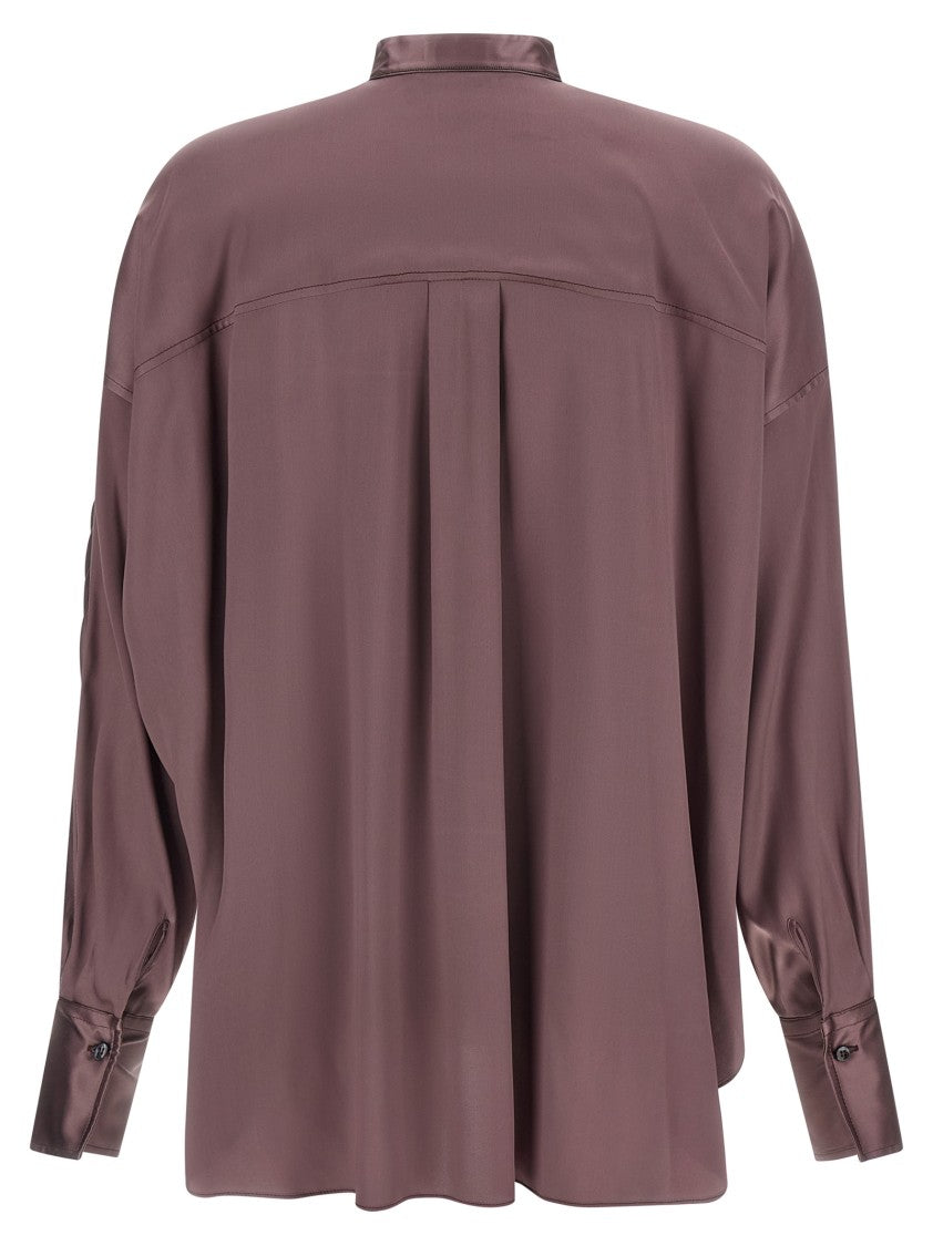 Brunello Cucinelli Korean Collar Shirt
