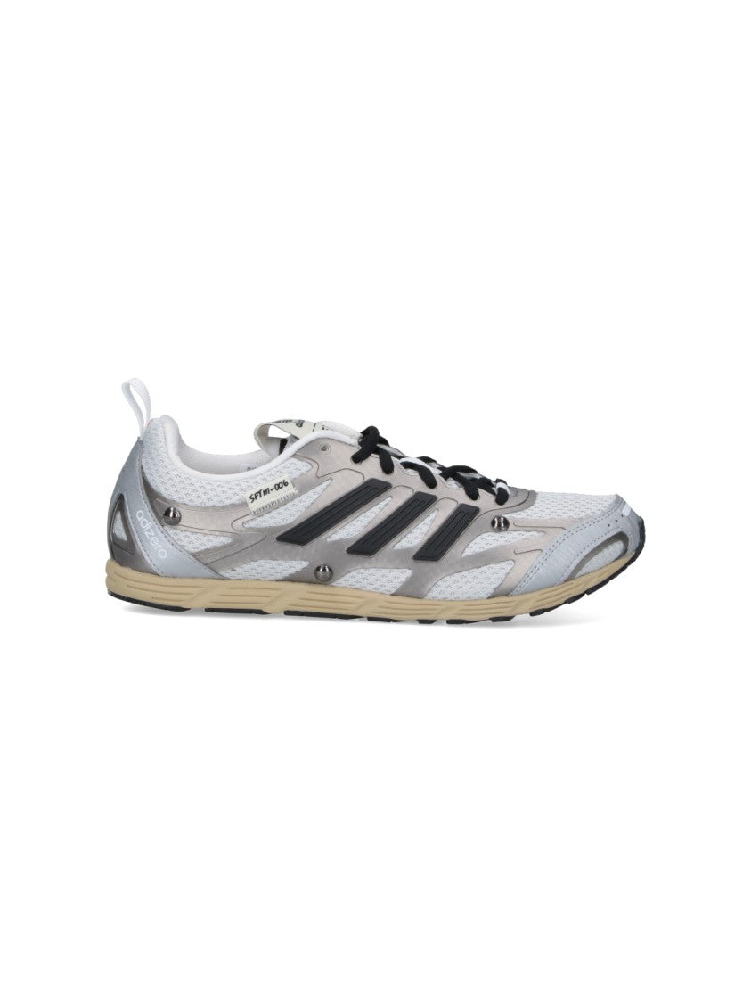 Adidas "Adizero Pr" Sneakers, In White Mesh