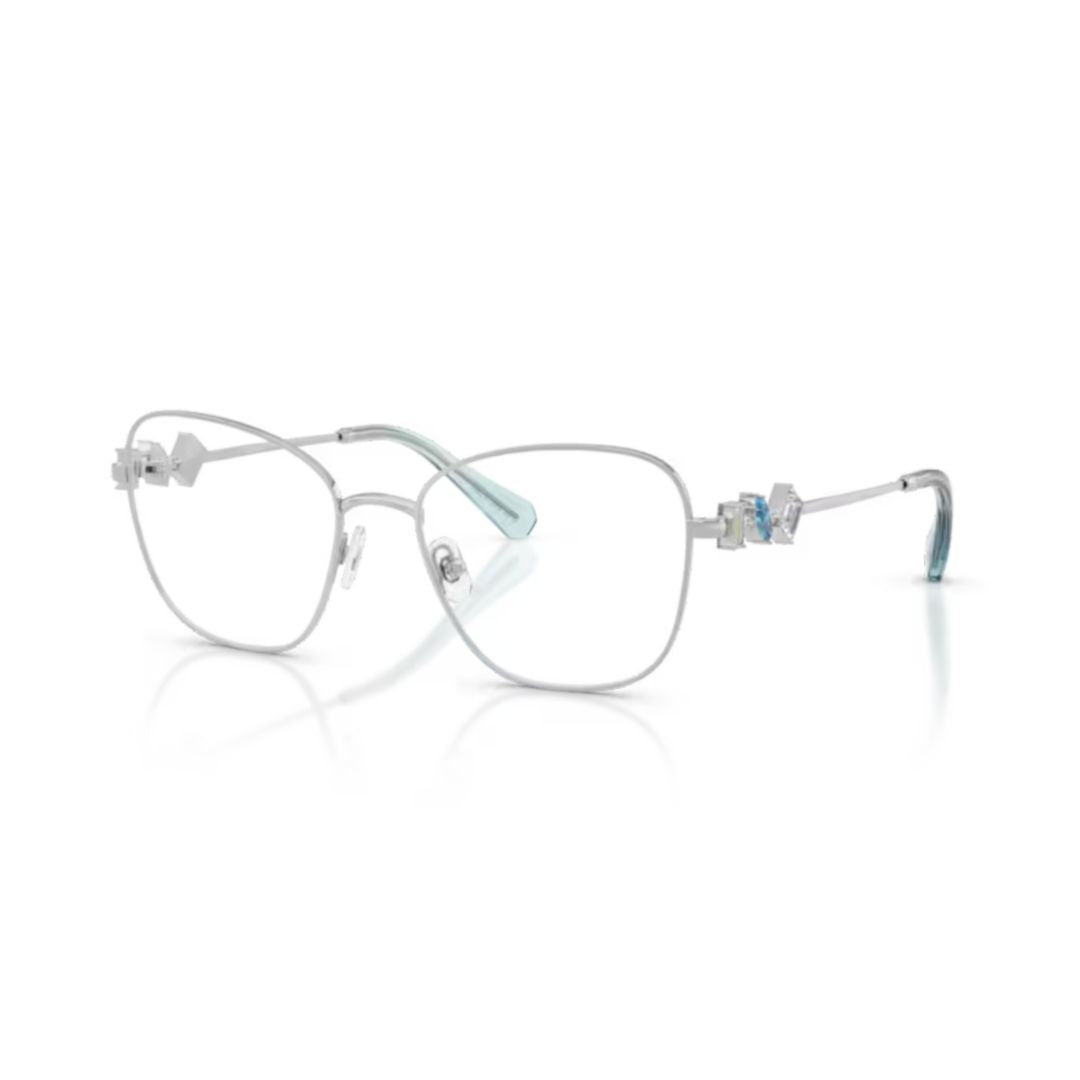 Swarovski 0Sk1025 Cat-Eye Metal Frame Eyeglasses