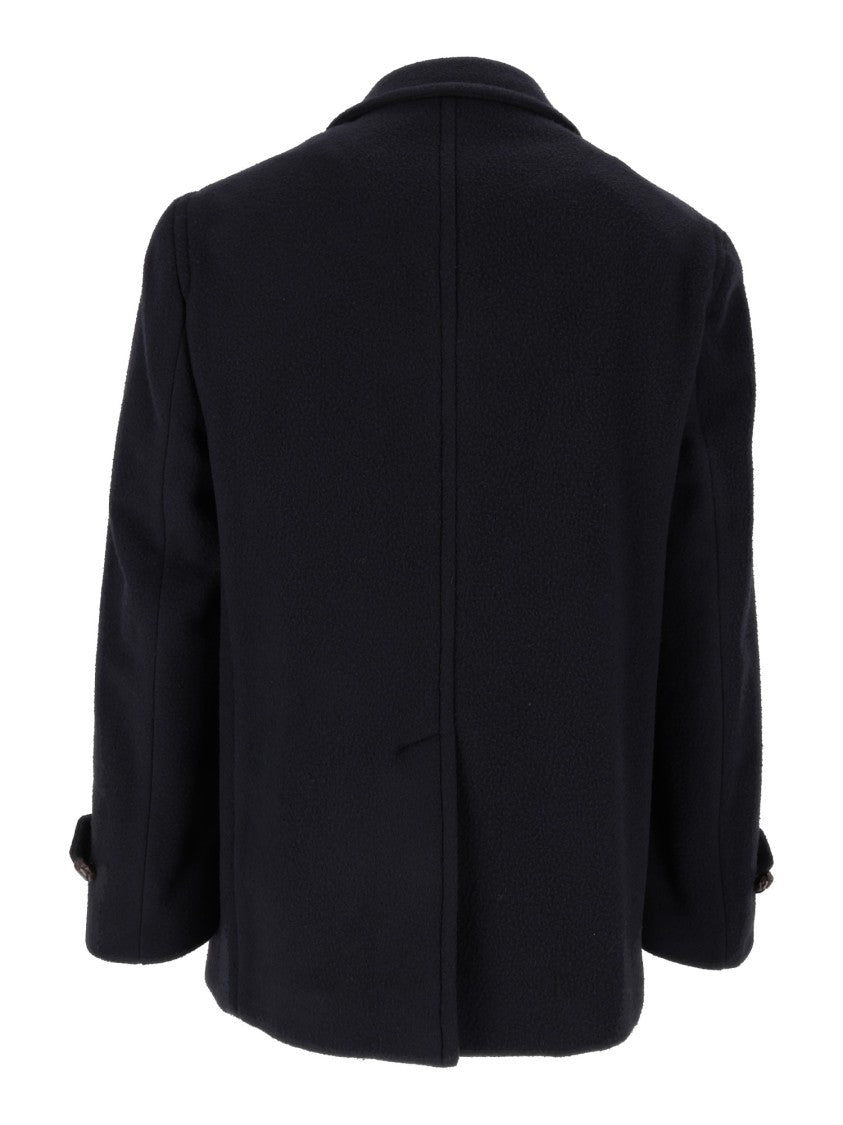 Slowear Montedoro Peacoat Uomo Double-Breasted Peacoat