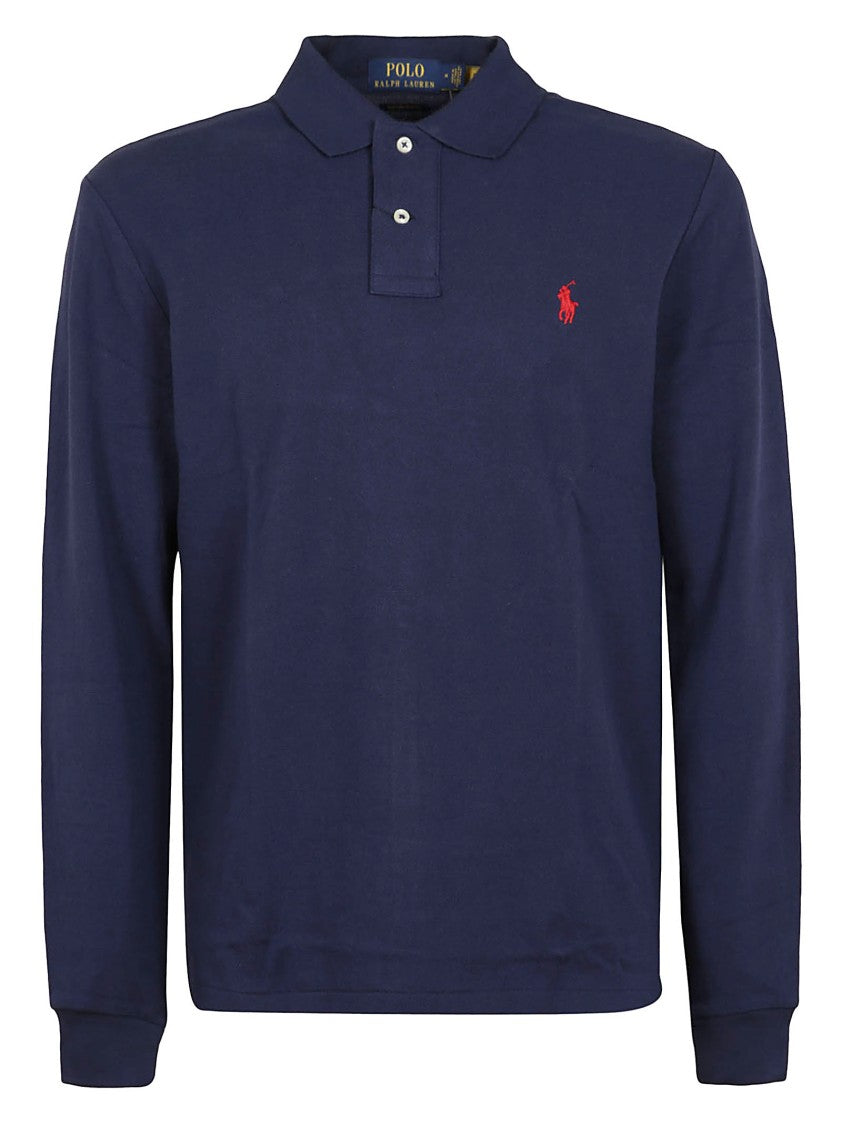 Polo Ralph Lauren Long-Sleeved Polo Shirt With Classic Collar