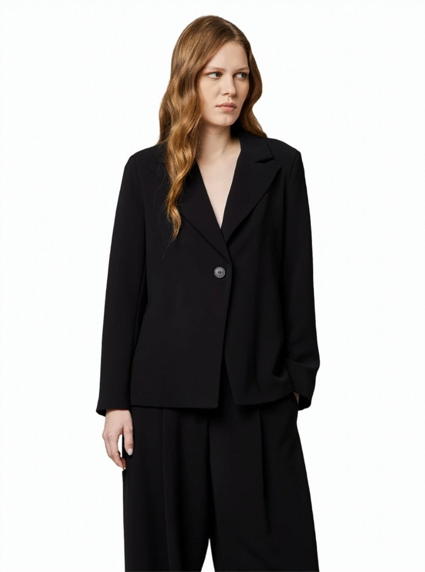 Alpha Studio Cadì Single-Breasted Blazer