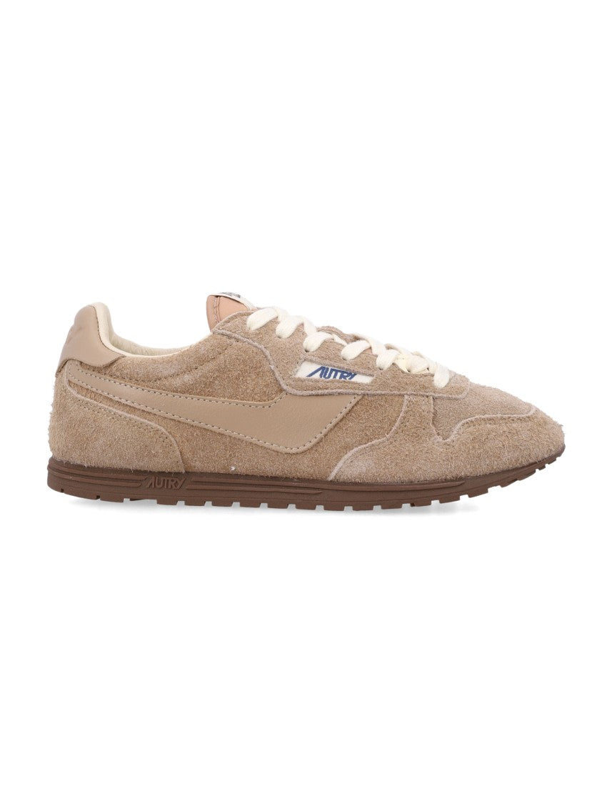 Autry Windspin Suede Low-Top Sneakers
