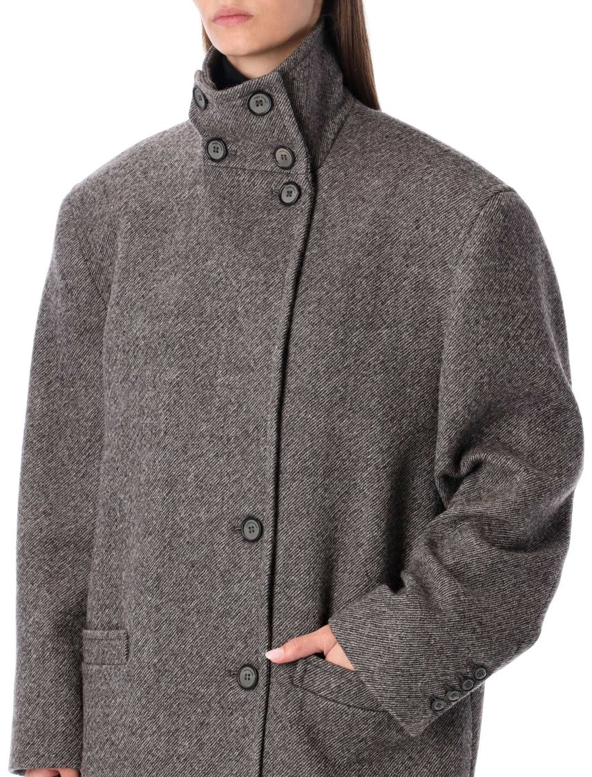 Magda Butrym Single Breast Long Coat