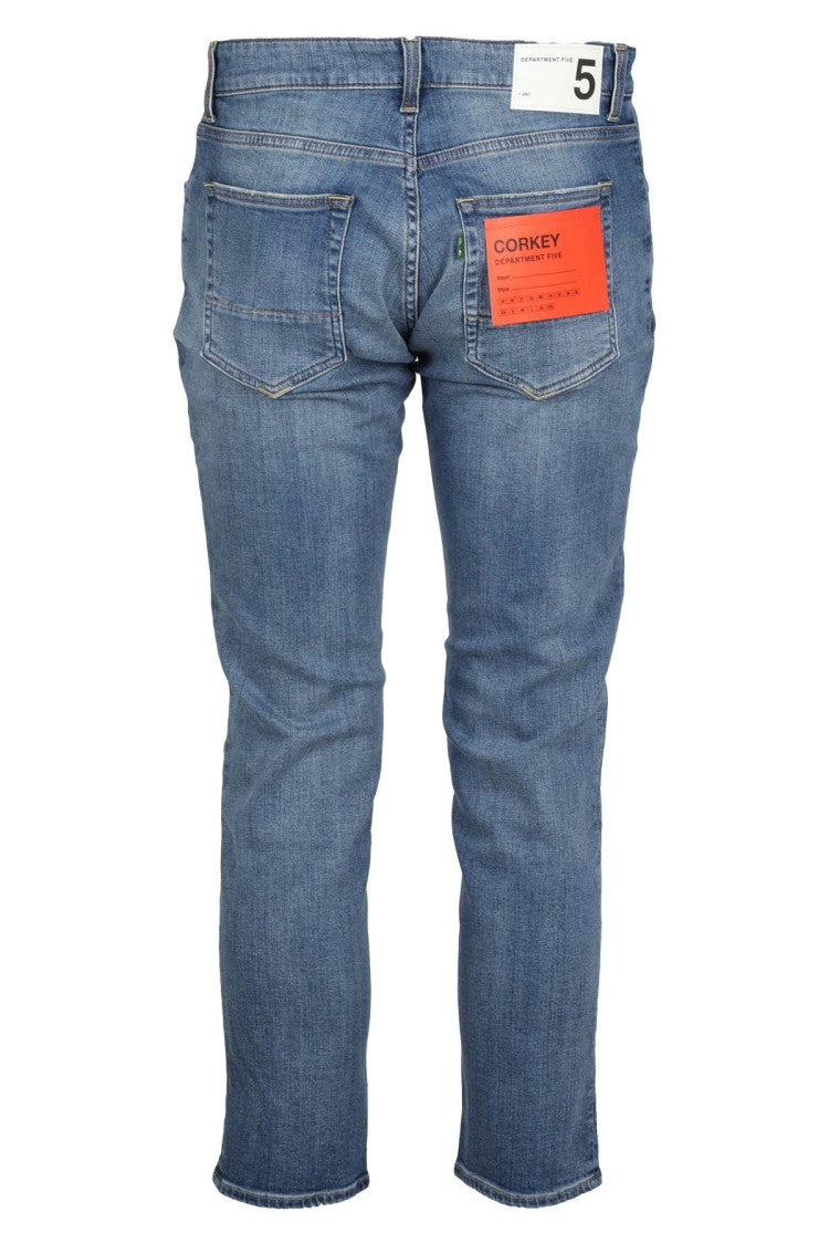 Department Five Mid-Blue Organic Denim Jeans