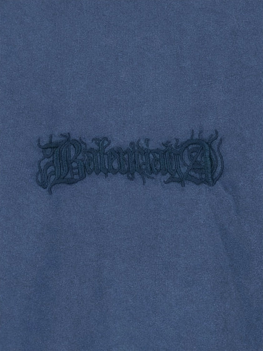 Balenciaga Relaxed-Fit T-Shirt With Crew Neckline